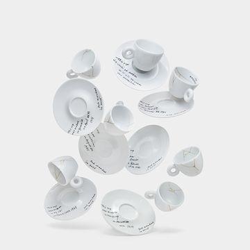 Yoko Ono Espresso Cups from Illy