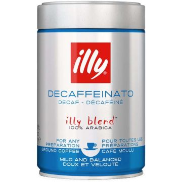 Fine Grind, illy decaf espresso coffee
