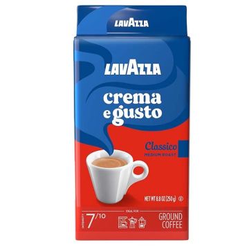 Lavazza Crema E Gusto ground espresso brick
