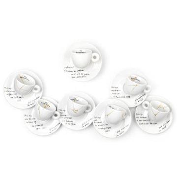 Yoko Ono Espresso Cups from Illy