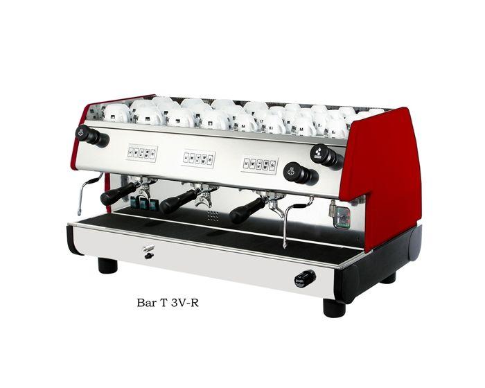 2022 La Pavoni BAR-T V Commercial Espresso Machine - 2 or 3 Group, Red or  Black