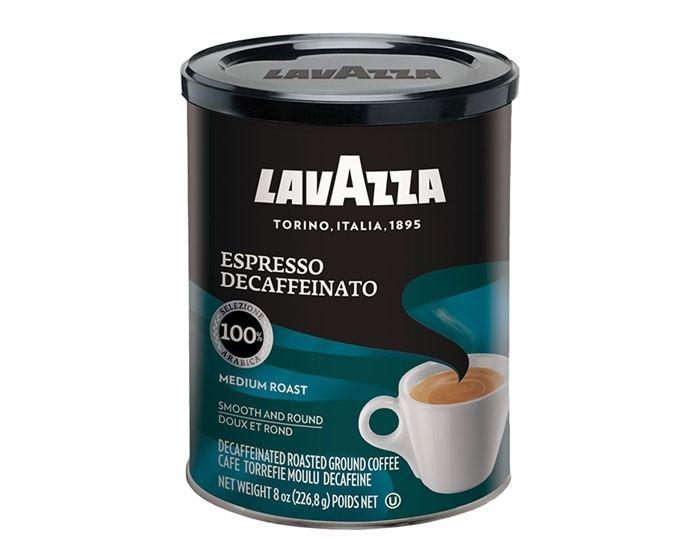 Mold bro Sølv Lavazza Decaf Coffee | Arabica Blend Coffee | 8 oz Coffee Tin
