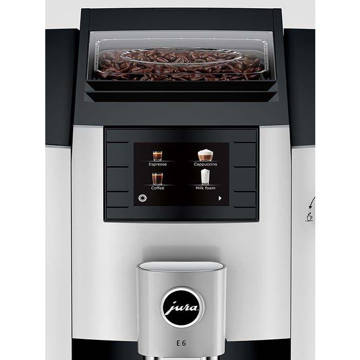 JURA E6 Platinum machine à espresso automatique 15465 – italcaffe