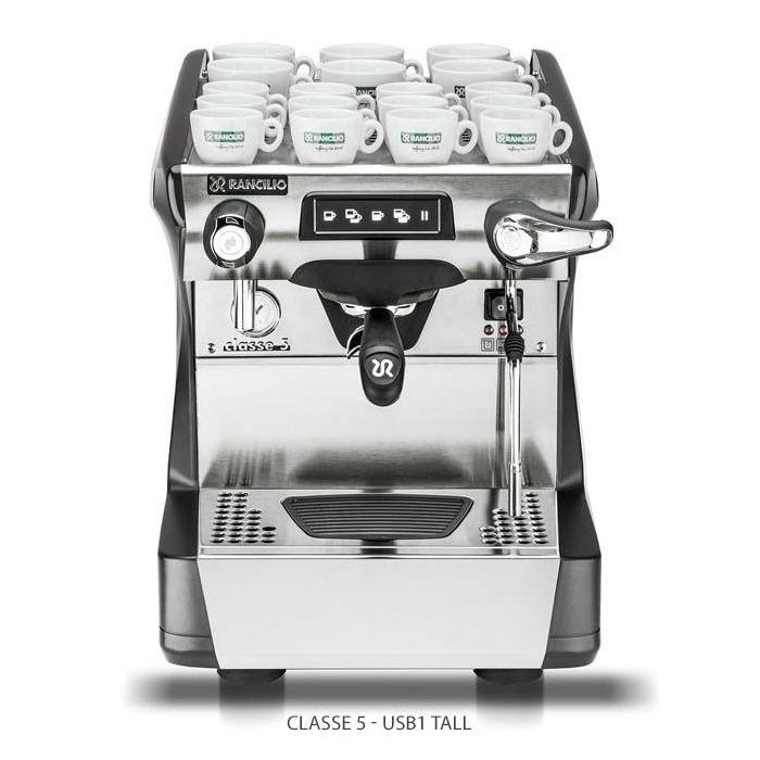 Rancilio Classe 5 USB 1 Group Volumetric Espresso Machine - Anthracite