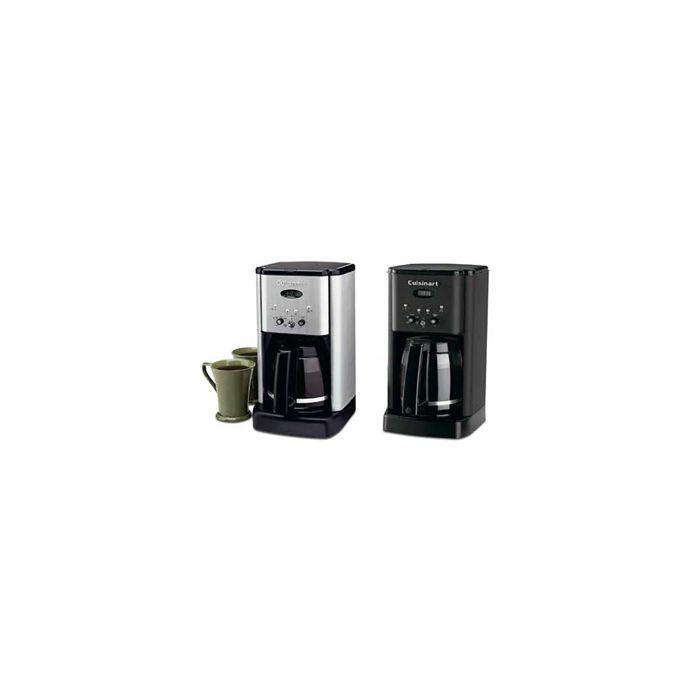 Cuisinart DCC-1200 Brew Central 12-Cup Programmable Coffee Maker -  Black/Stainless Steel 