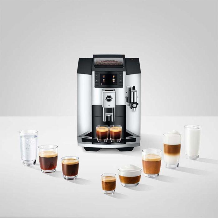 Jura E8 Chrome | Jura at 1st in Coffee Jura E8 Chrome | Jura at 1st in Coffee