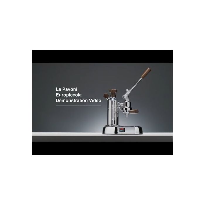 La Pavoni Europiccola Espresso Machine with Wood