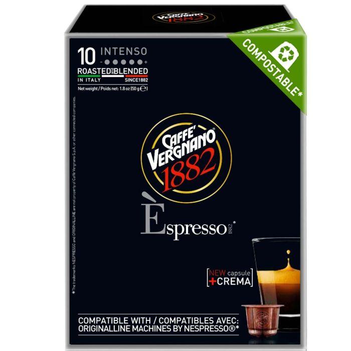 Caffe' Vergnano 1882 Medium Grind Arabica Espresso