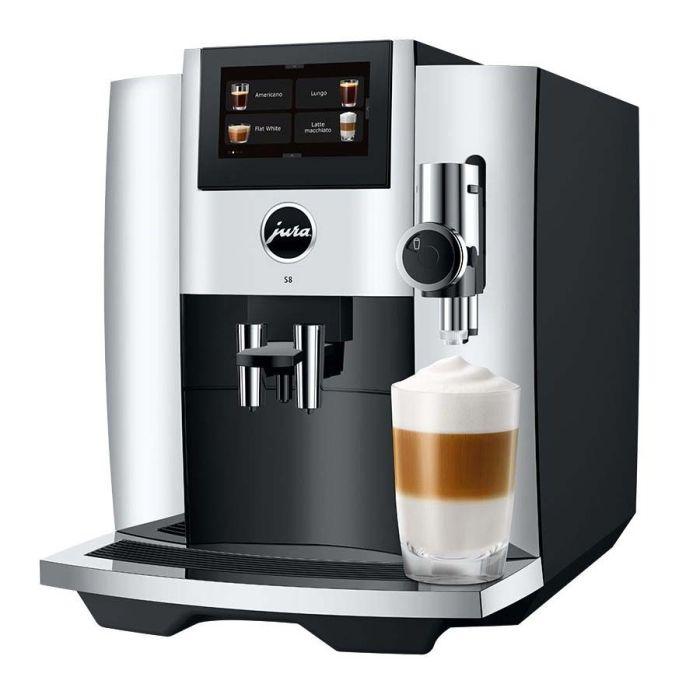 Jura S8 Chrome Automatic Coffee Center | Jura S8 Bean to Cup