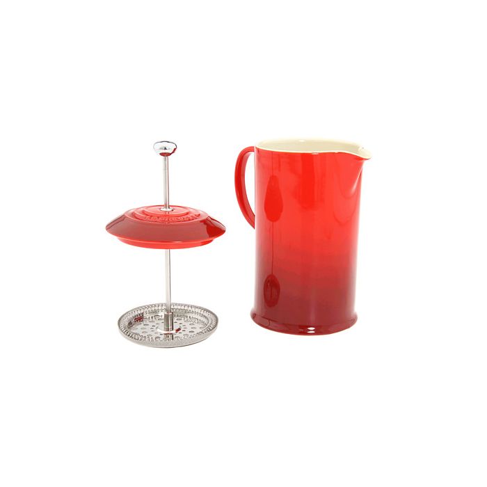 Le Creuset French Press By Le Creuset in Red - Yahoo Shopping