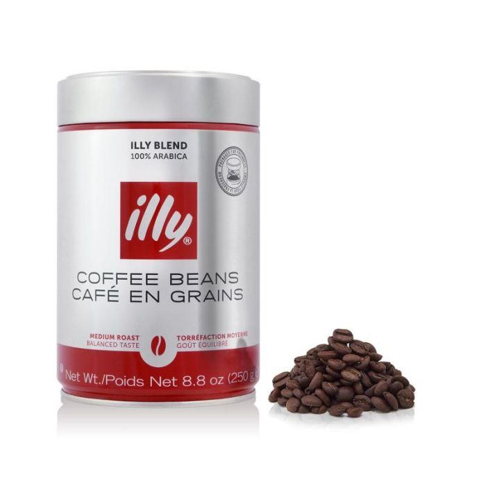 illy Coffee Illy Blend Arabica Whole Bean Medium Roast Coffee Beans - 8.8 Oz